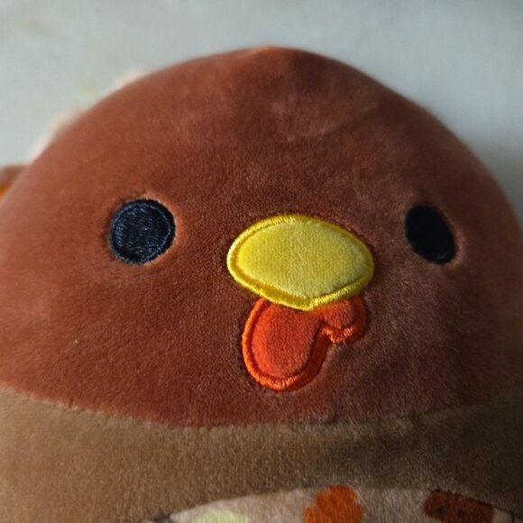 Squishmallows Gobrianna The Turkey Harvest Fall Autumn 7.5" Kelly Toys  Plush - Picture 2 of 7